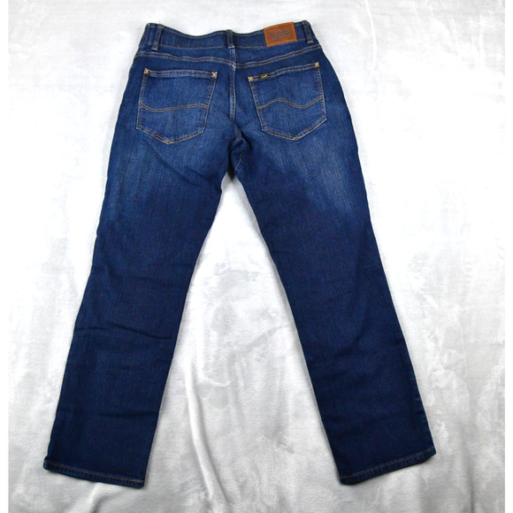 Lee Motion Stretch Jeans Mens 32X30 (30x28 Meas) Blue Denim - Picture 6 of 11